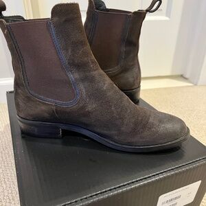 Thursday Boot Company Duchess Boots in Olive Suede Size 9.5